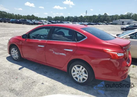 2017 Nissan Sentra S z USA, uszkodzony, nr VIN 3N1AB7AP0HY312715
